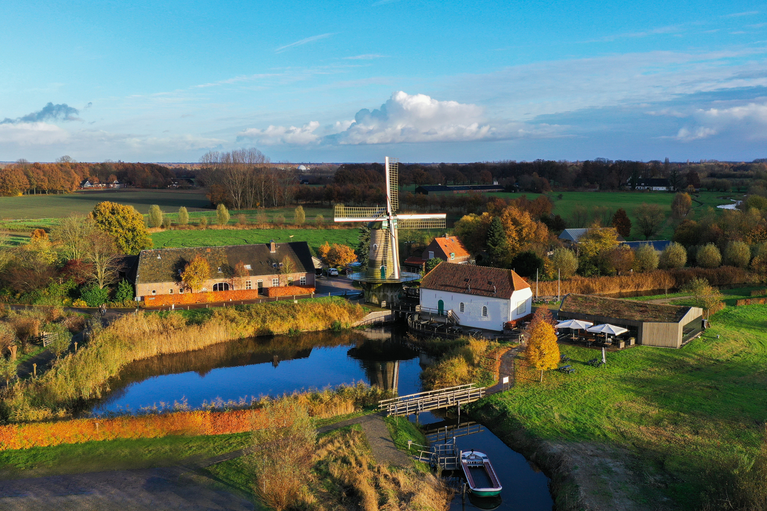 Kilsdonkse Molen Bernheze, Heeswijk-Dinther luchtfoto