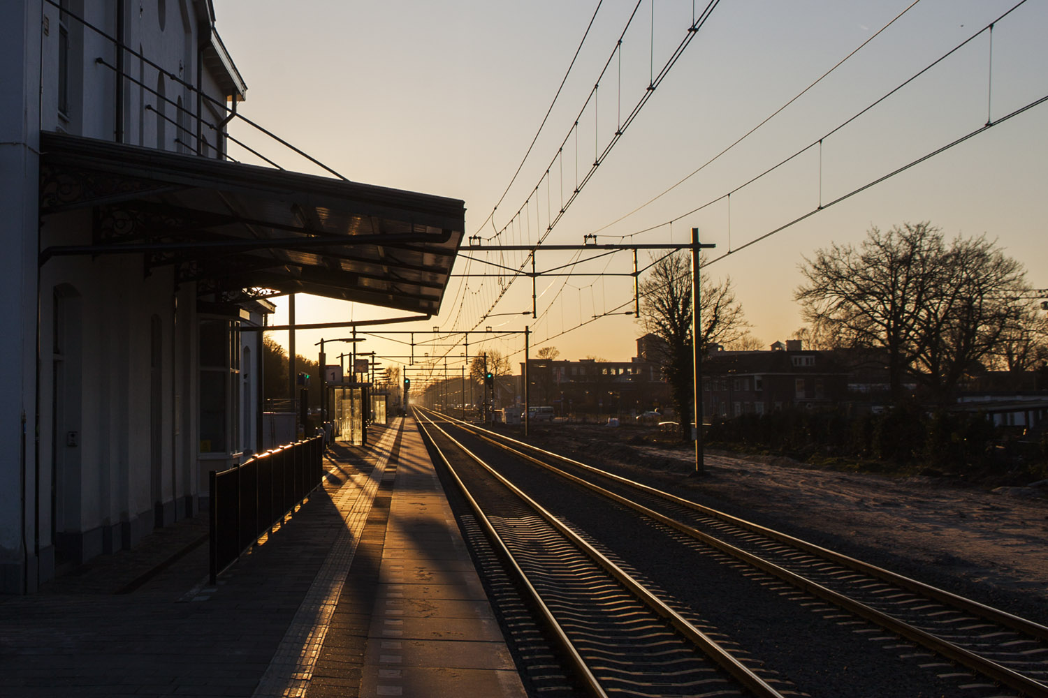 Railway Station Oisterwijk Mooi Brabant, spoorweg, spoorwegen, nederland, nederlandse, ns, brabant, landschap, station