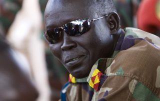 Army Officier near Juba, South Sudan (c) Bart Coolen