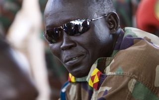 Army Officier near Juba, South Sudan (c) Bart Coolen